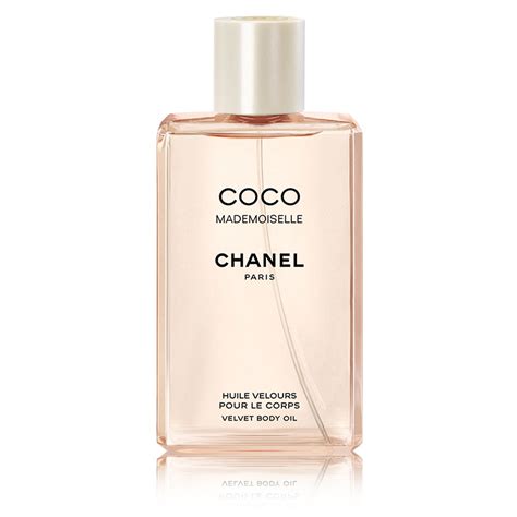 chanel coco body oil|coco mademoiselle velvet body oil.